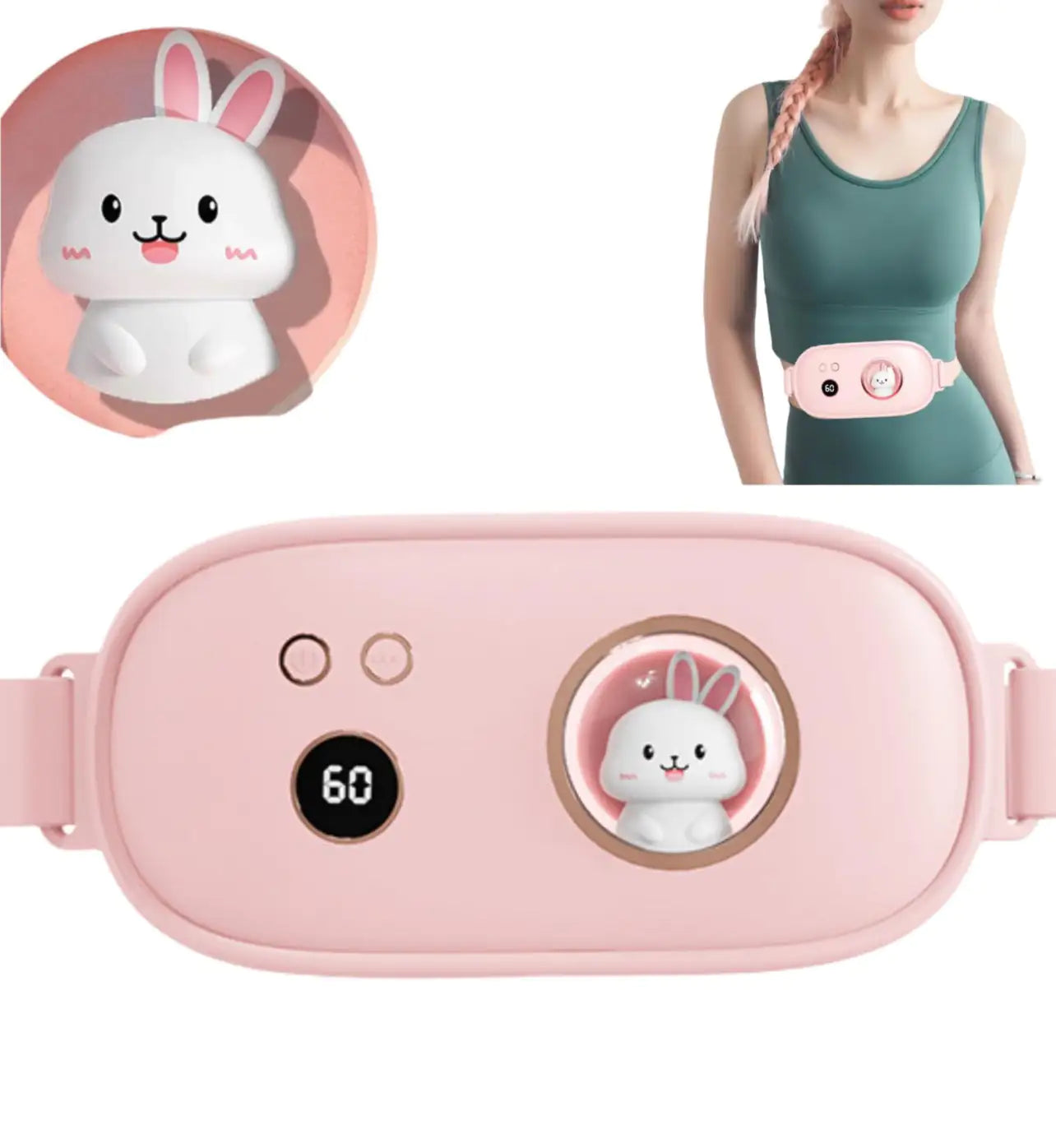 Portable Heating Pad and Massager